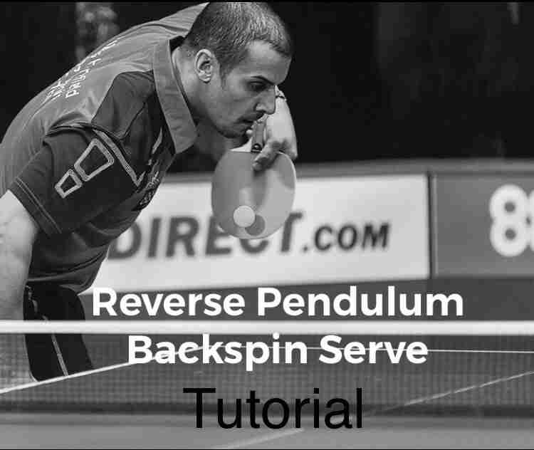 reverse backspin serve