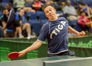Andrew Baggaley Forehand Topspin