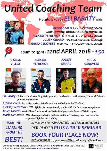 Best Table Tennis Coaches