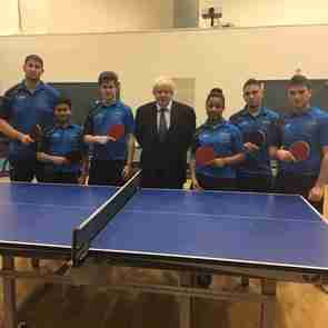 table tennis in schools can change lives Table Tennis programme inside schools