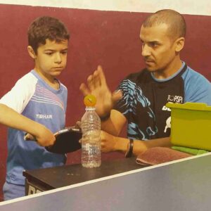 Table Tennis Coaching young players