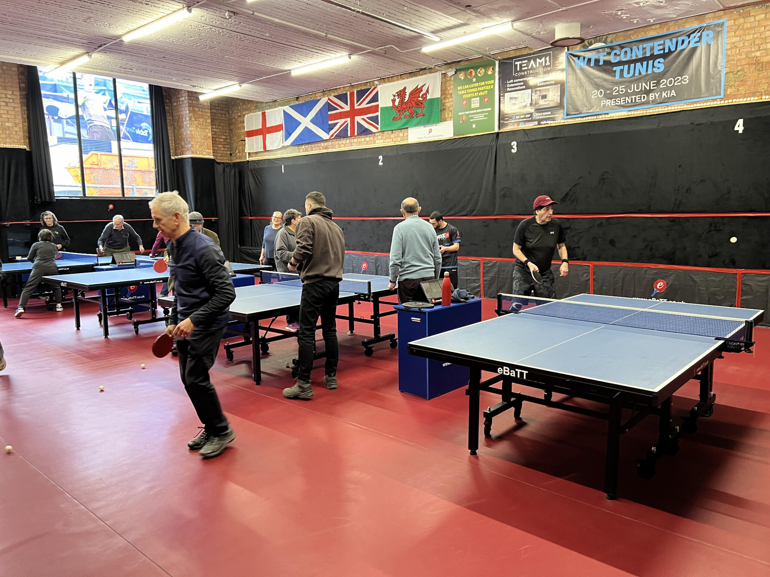 Senior Citizen Table Tennis at eBaTT