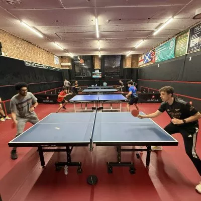 Open Play Table Tennis Club in London
