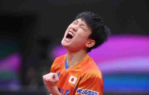Tomokazu Harimoto Credit: World Table Tennis